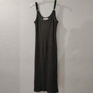 Michael Kors -M-Olive Green SWETERS DRESS- Maxi Dress